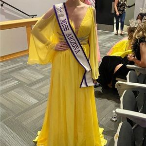 Colors Dress Flowy Goddess Dress